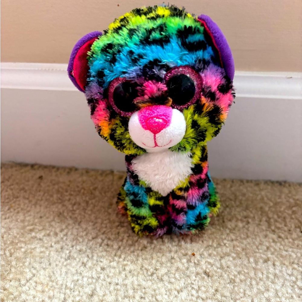 Rainbow cheetah TY